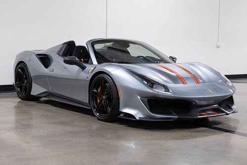 2020 Ferrari 488 Pista Spider Grigio Titanio — TSG AUTOHAUS